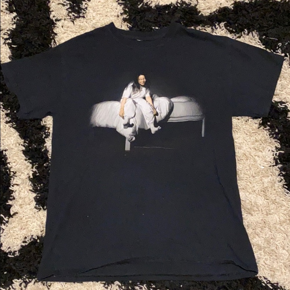 billie eilish tour shirt